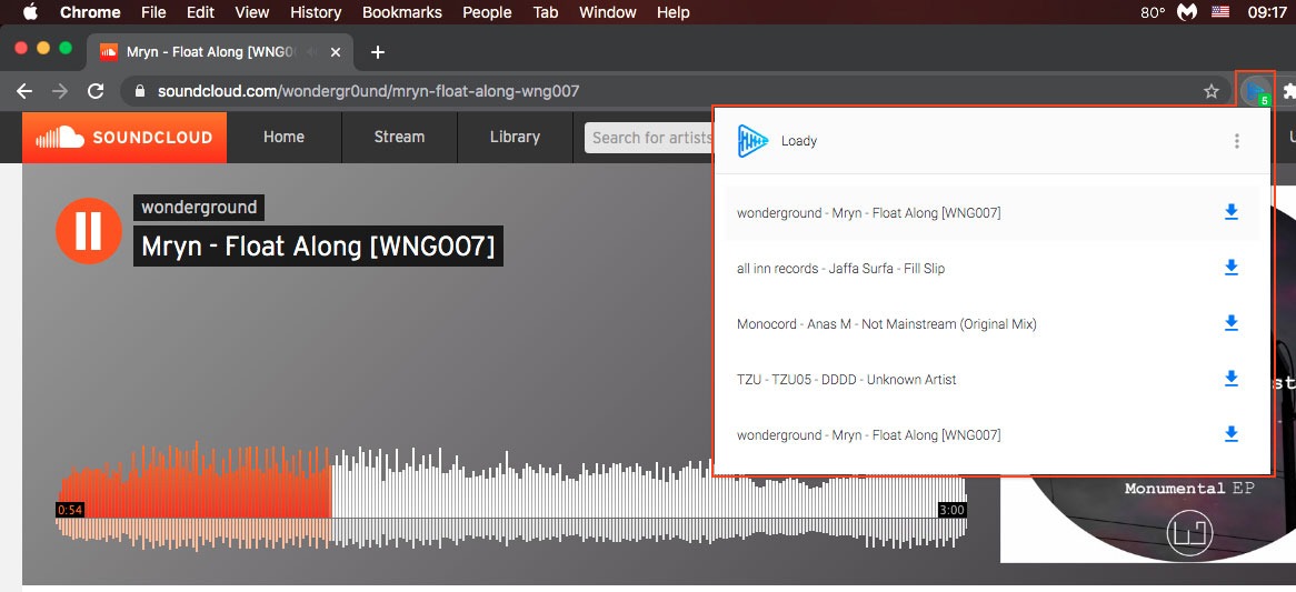 soundcloud downloader extension google chrome