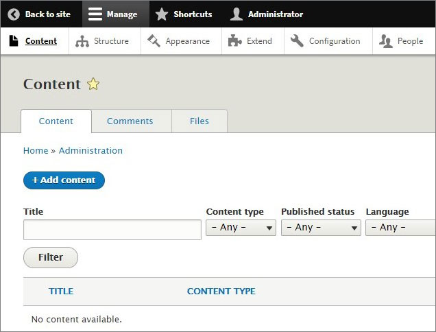 How to publish posts in Drupal